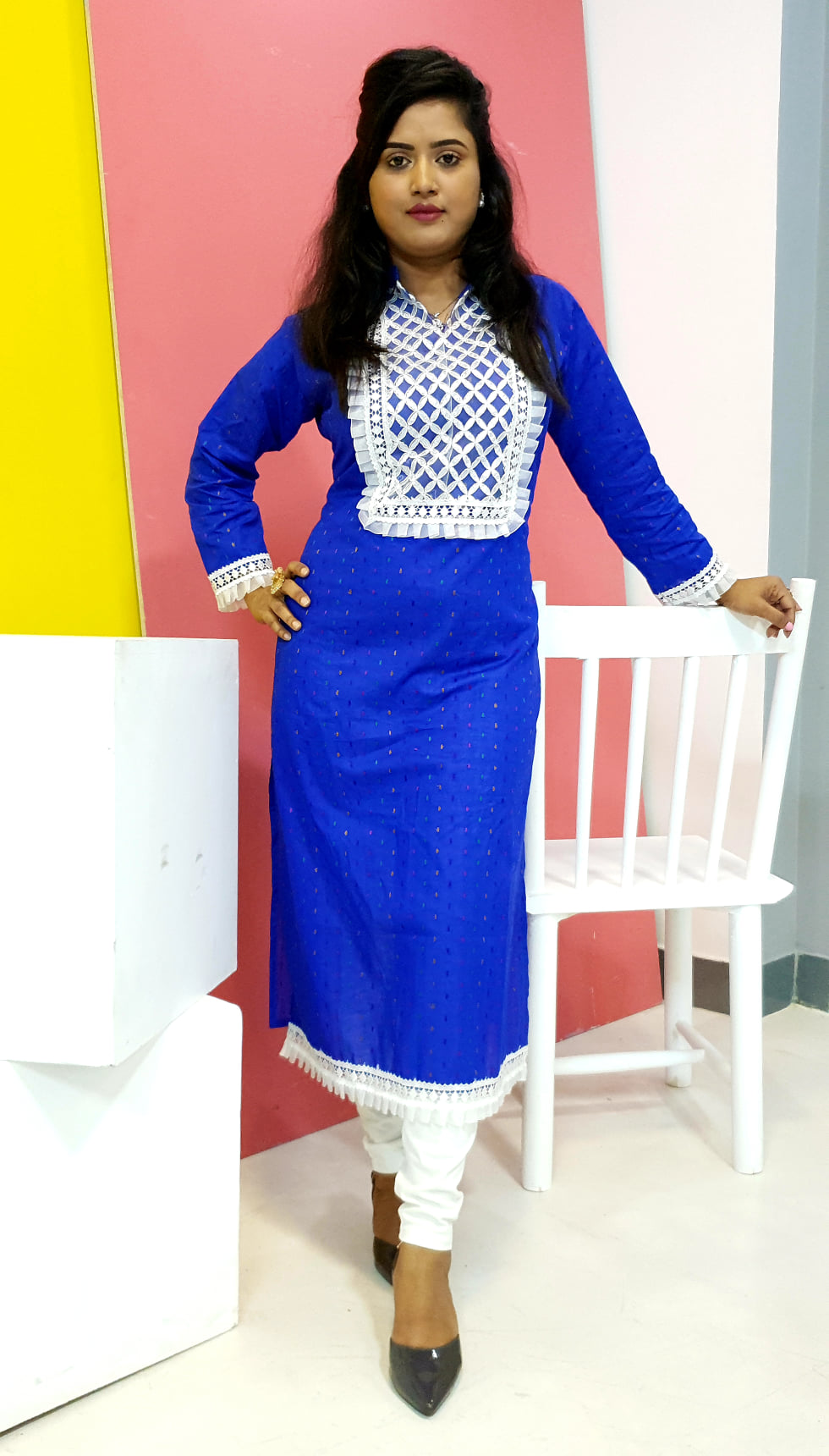 Exclusive jamdani kurti by Khorkuto