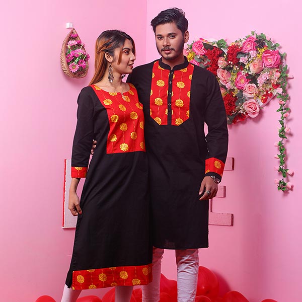 Exclusive Cotton Couple Set