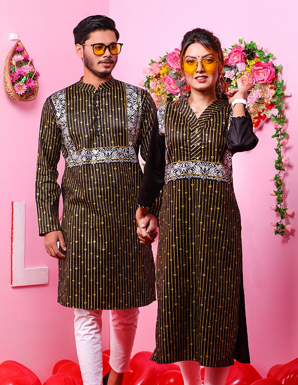 Exclusive Cotton Couple Set