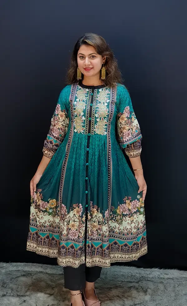 Traditional Digital printed Kurtis