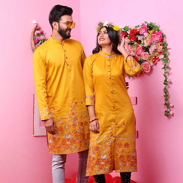 Exclusive Cotton Couple Set