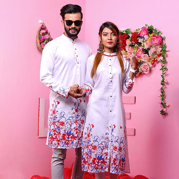 Exclusive Cotton Couple Set