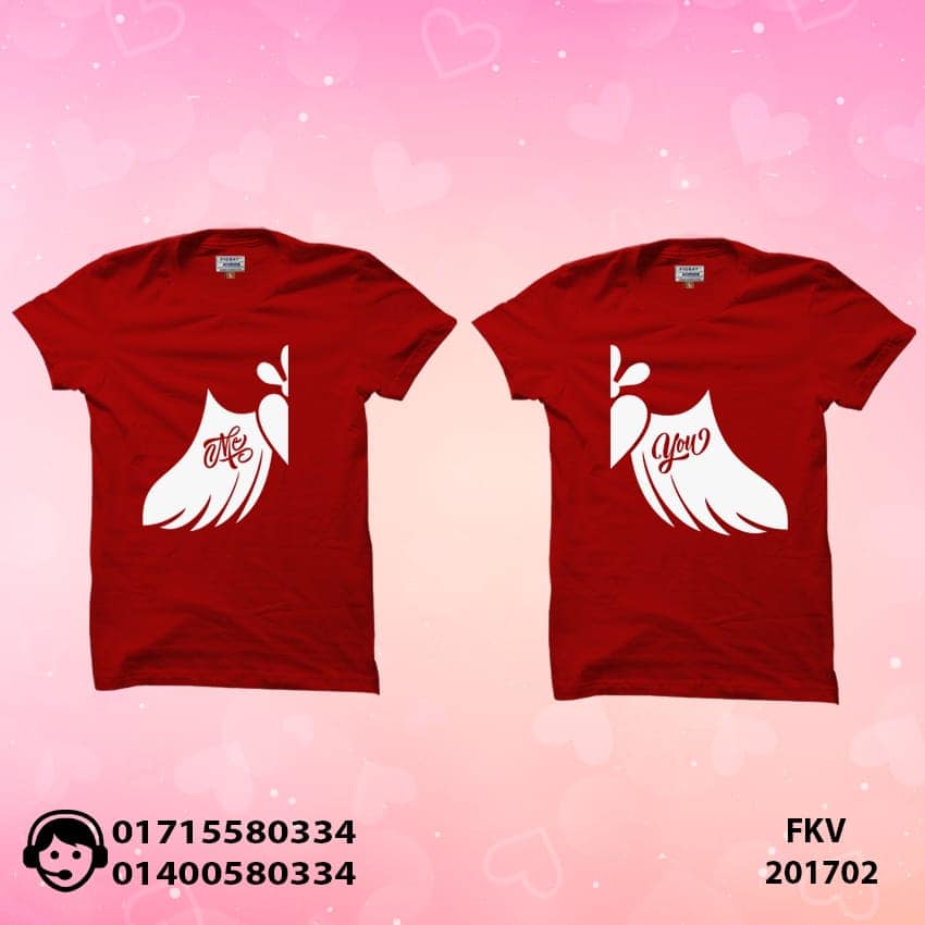 Couple valentine Tshirt FKV 201702