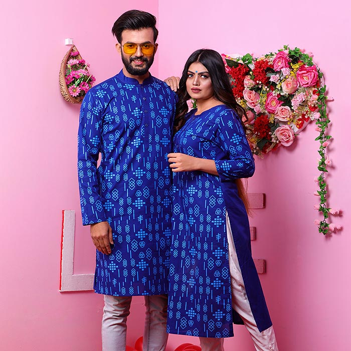 Exclusive Cotton Couple Set