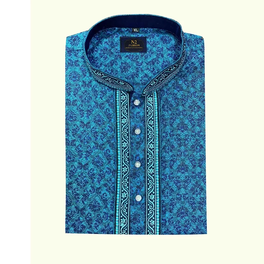 Premium gent's cotton Katan Panjabi 2021822