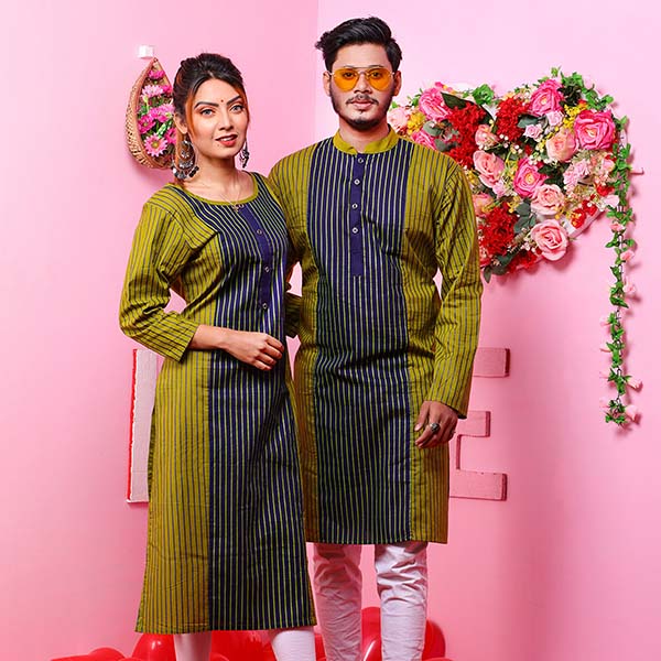 Exclusive Cotton Couple Set