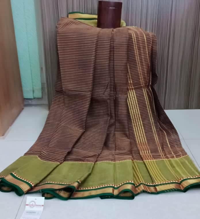 Indian South Silk Saree With Blouse 3015019