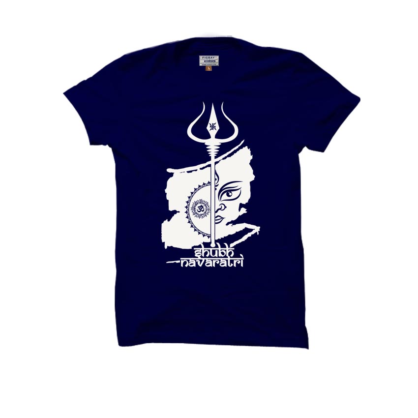 Durga Puja Cloud Cotton TShirt 201552