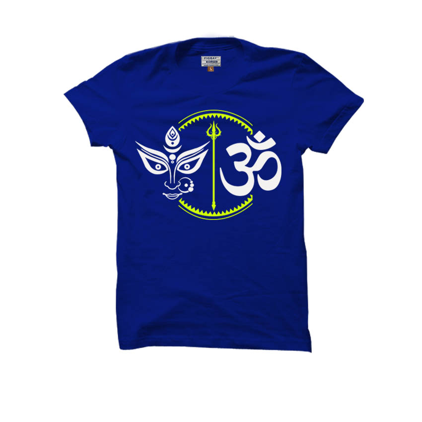 Durga Puja Cloud Cotton TShirt 201582