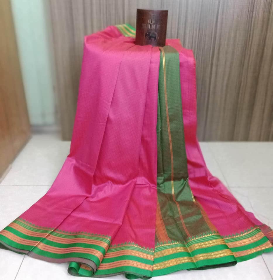 Indian South Silk Saree With Blouse 3015022