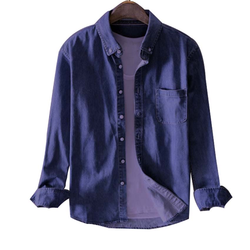 Premium Cotton Denim Shirt 201612