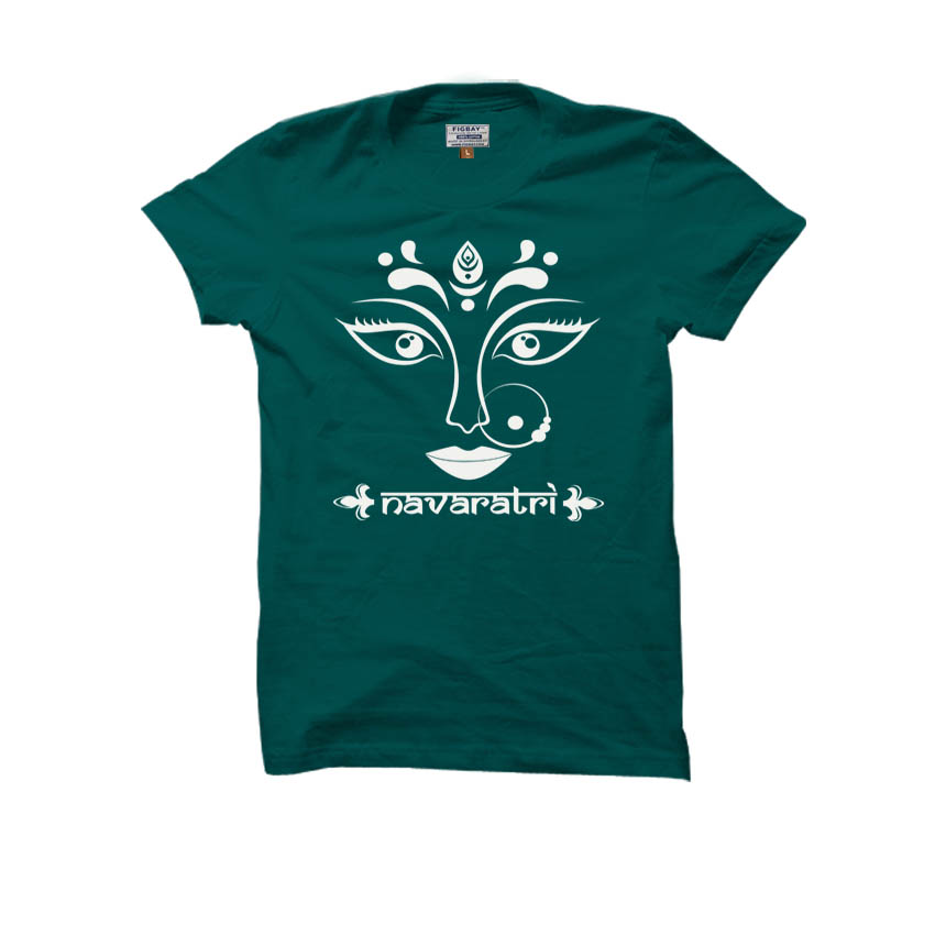 Durga Puja Cloud Cotton TShirt 201575